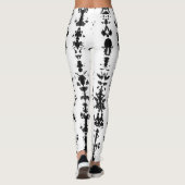 Rorschach-testpatroon Leggings (Achterkant)