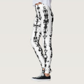 Rorschach-testpatroon Leggings (Links)
