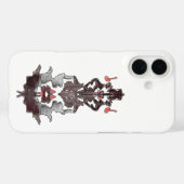Rorschach wil mensen lezen Case-Mate iPhone case (Achterkant (horizontaal))