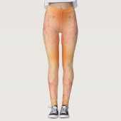 Rorshach Splotch Ink Stain Dirty Leggings (Voorkant)