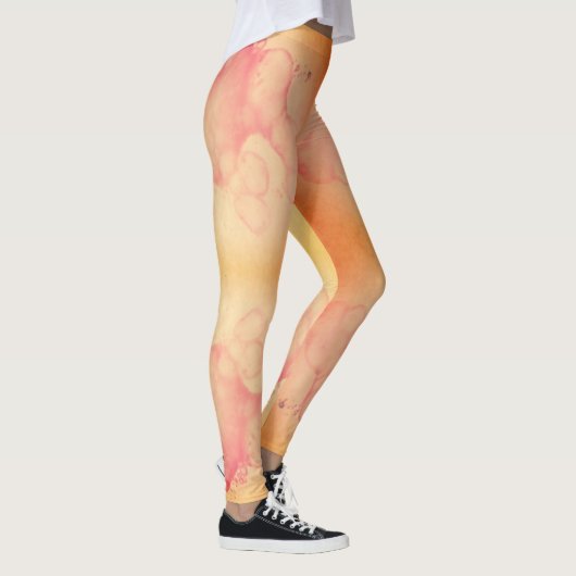 Rorshach Splotch Ink Stain Dirty Leggings (Rechts)