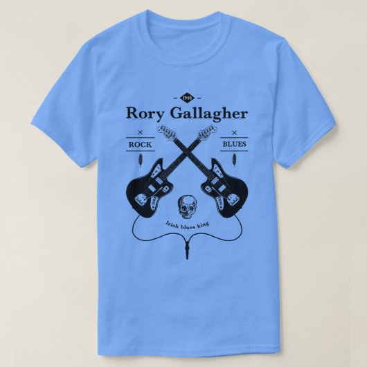 Rory Gallagher Logo T-shirt (Design voorkant)