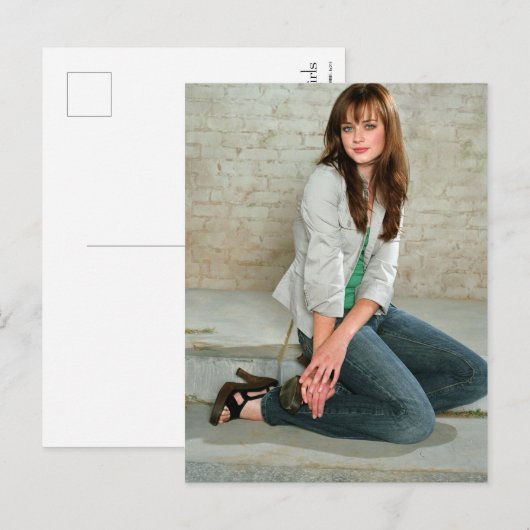 Rory Gilmore Portrait Briefkaart (Voorkant / Achterkant)