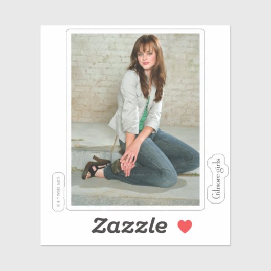 Rory Gilmore Portrait Sticker (Vel)