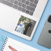 Rory & Logan All-up Sticker (Laptop met iPhone)