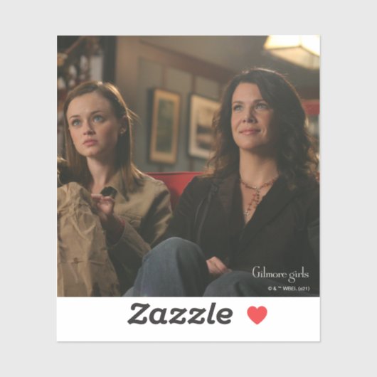 Rory & Lorelai Bekijk een film Sticker (Vel)
