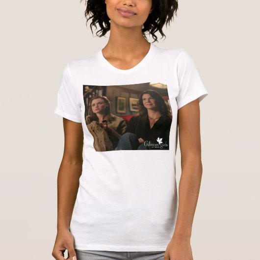 Rory & Lorelai Bekijk een film T-shirt (Voorkant)
