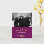 ROS1ders Dank u Notitie Design #3 Kaart (Gele Bloem)