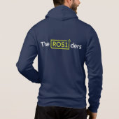 ROS1ders Navy Hoodie Design #1 (Achterkant)