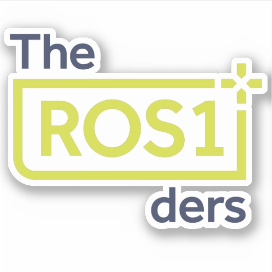 ROS1ders Sticker #1 (Voorkant)