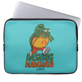 ROS 2 Dashing Diademata Laptop Sleeve