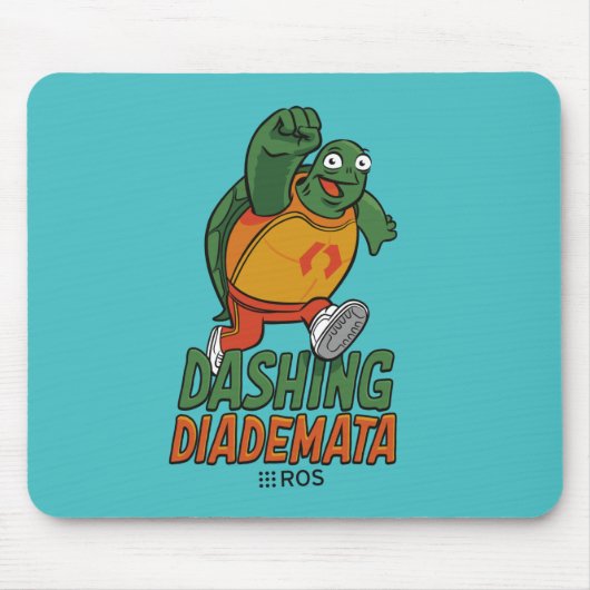 ROS 2 Dashing Diademata Muismat (Voorkant)