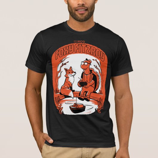 ROS 2 Foxy Fitzroy T-shirt (Voorkant)