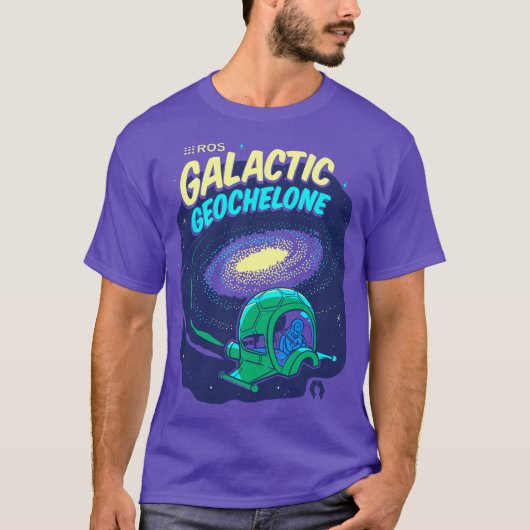 ROS 2 galactisch geochelon T-shirt (Voorkant)