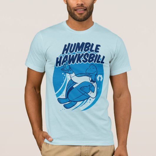 ROS 2 Humble Hawksbill T-shirt (Voorkant)