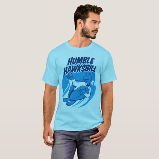 ROS 2 Humble Hawksbill T-shirt (Voorkant volledig)