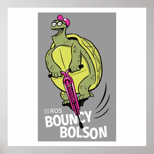 ROS Bouncy Bolson release Poster (Voorkant)