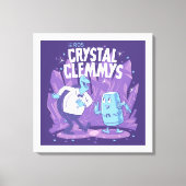 ROS Crystal Clemys op gewikkeld canvas (Voorkant)