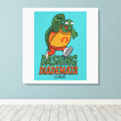 ROS Dashing Diademata op gewikkeld doek Canvas Afdruk (Insitu (Houten vloer))