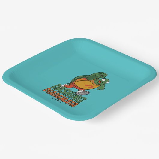 ROS Dashing Diademata Papieren Bordje (Gebogen)