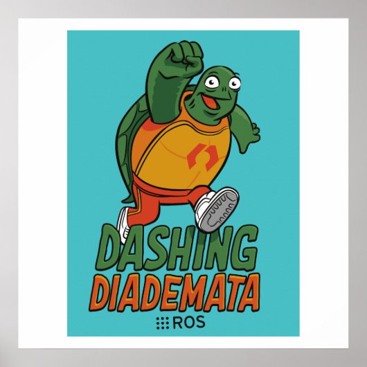 ROS Dashing Diademata Release Poster (Voorkant)