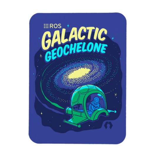 ROS Galactic Geochelone Magneet (Verticaal)