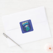 ROS Galactic Geochelone Vierkante Sticker (Envelop)