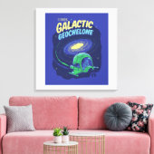 ROS Galactische Geochelone op Verpakt Canvas (Insitu (Woonkamer))