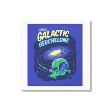 ROS Galactische Geochelone op Verpakt Canvas