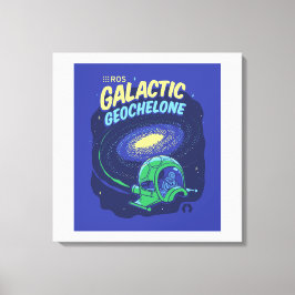 ROS Galactische Geochelone op Verpakt Canvas Afdruk
