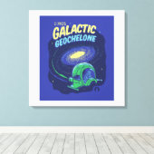 ROS Galactische Geochelone op Verpakt Canvas Afdruk (Insitu (Houten vloer))