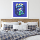 ROS Galactische Geochelone op Verpakt Canvas Afdruk (Insitu (Slaapkamer))
