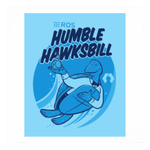 ROS Humble Hawksbill Poster