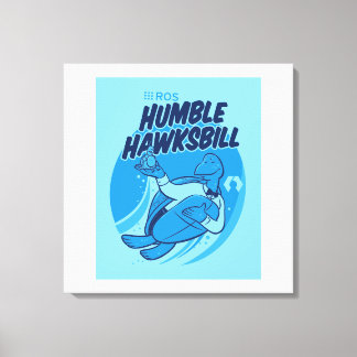 ROS Humble Hawksbill Release Artwork op Canvas Afdruk
