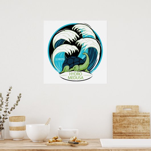 ROS Hydromedusa Poster (Keuken)