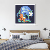 ROS Melodic Morenia Release op gewikkeld canvas Afdruk (Insitu (Slaapkamer))