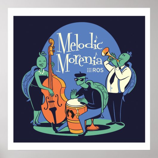 ROS Melodic Morenia Release Poster (Voorkant)