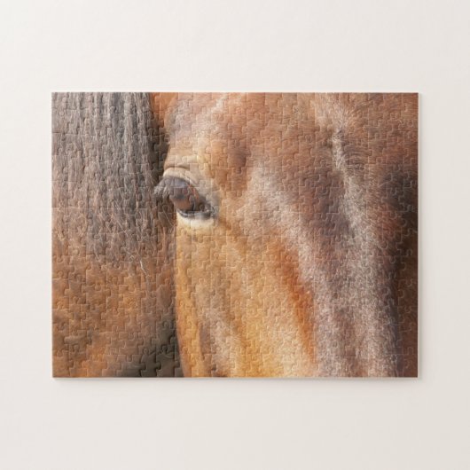 Ros paard legpuzzel (Horizontaal)