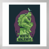 ROS-Poster voor azijnvrije uitzetting Poster (Voorkant)