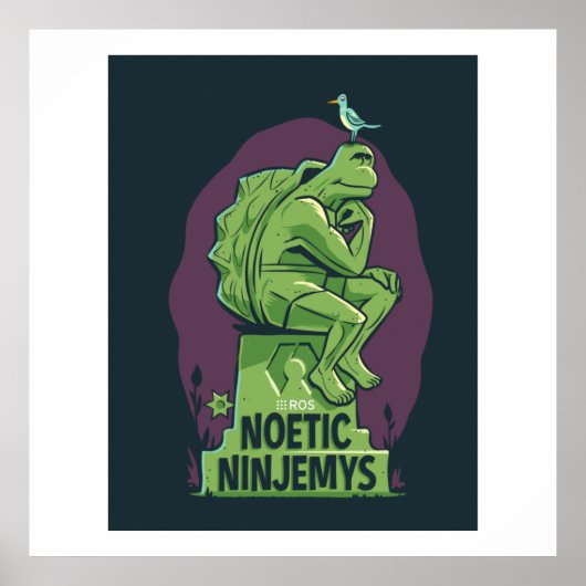 ROS-Poster voor azijnvrije uitzetting Poster (Voorkant)