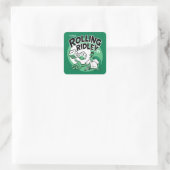 ROS Rolling Ridley Vierkante Sticker (Tas)