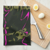 Rosa Amerikaanse MoJo Keukenhanddoek (Quarter Fold)