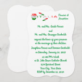 Rosa bandiera italiana Italia Kaart (Voorkant / Achterkant)