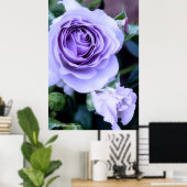 Rosa Blue Bajou Poster (Thuiskantoor)
