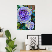 Rosa Blue Bajou [Poster] Poster (Thuiskantoor)