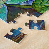 Rosa Blue Bajou (puzzle 252) Legpuzzel (Zijkant)