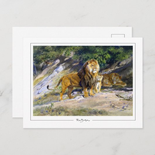 Rosa Bonheur #111 - Fijne Kunst Briefkaart (Voorkant / Achterkant)