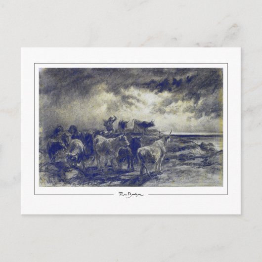 Rosa Bonheur #138 - Fijne Kunst Briefkaart (Voorkant)