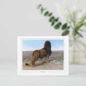 Rosa Bonheur #148 - Kunst Briefkaart (Staand voorkant)