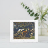 Rosa Bonheur #14 - Kunst Briefkaart (Staand voorkant)